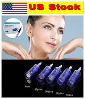 US Stock!!! Micro Needles Cartridge Tips for A1C A1W Electric Auto Stamp Derma Dr Pen Anti Acne Skin Care Lifting Firming