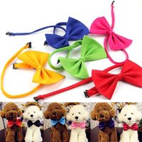 Köpek Pet Bowties Genteel ilmek Yakışıklı Köpek Boyun Tie Kedi Kravatlar Yakalar Köpek Bakımı T2I307 Malzemeleri