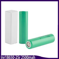 100% High Quality 25R 18650 battery INR Battery 2500mAh 3.7V 20A Rechargable Lithium For E Cig Box Mod 0269009