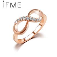 Als ik nieuw ontwerp hot koop mode legering kristal ringen goud kleur oneindigheid ring statement sieraden groothandel voor vrouwen sieraden