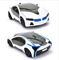カラフルなライトとサウンド3Dスーパーカースタイル - 電気自動車おもちゃの効果面白い魅力的な発光車の子供男の子の女の子の贈り物