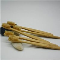 Cepillo de dientes de bambú ambiental Cepillo de dientes orales Cepillos de los dientes Eco Soft Natural Cepillo