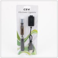 EGO-T CE4スターターキットマルチカラー電子タバコ650mAh 900mAh 1100mah USB充電器付き510スレッドカートリッジワックス蒸発器ペン