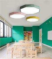 Ultrasottile colori 5CM plafoniera ad alta luminosità del soffitto del LED gioiello Illuminazione camera per bambini da plafone sala