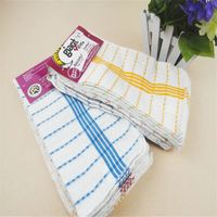 3030cm high quality kitchen cleaning set washing towel wiping rags sponge scouring pad microfiber dish cleaning cloth