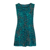 2019 lace racerback leaf flower print tank top