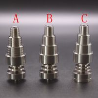 Hand Tools Titanium Nail 10mm&14mm&19mm Joint 6 IN 1 Domeles...
