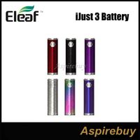 100% originale Eleaf IJust 3 batteria 3000mAh con indicatore LED batteria a quattro colori Starter Kit Ideale per serbatoio ELLO Duro