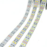 LED Strip 5050 120 LEDs / m DC12V Tubo in silicone impermeabile LED flessibile a doppia fila 5050 LED Strip 5m / lotto