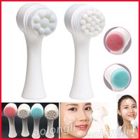 NEW Facial Cleanser brush Face Skin Care Washing Brush Massa...