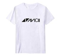 Liefhebbers Casual Losse Avicii Print T-shirt Mannen Vrouwen Zomer Korte Mouwen Hip Hop Tees Zweden DJ Avicii Mode T-shirt Mannelijke Tops Draag