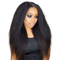 360 Full Spitze Menschenhaarperücken 8A Jungfrau Peruanisches Haar Verknappig Gerade Afro Spitze Perücken Für Schwarze Frauen Baby Haarfreath