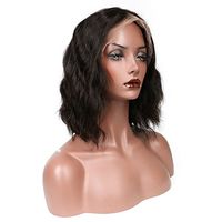 Body wave Transparent full lace human hair wig bob short pixie cut natural wavy hd pre plucked front wigs glueless hot for sale 130%density diva1