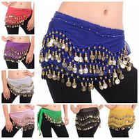Belly Dance Skirts Scarf Party Decoration Hip Wrap Belt Chif...