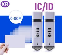 125KHz Sensor de Proximidade USB Smart RFID Leitor de cartão de ID RFID, 13.56MHz USB NFC Reader IC scanner de cartão para Windows por OTG