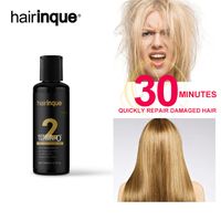 Hairinque 100ml 0% formaldeide cheratina trattamento senza odore senza fumo nessun irritazione I capelli fanno il trattamento dei capelli lucidi liscia 6pcs