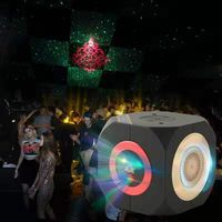 Dyskoteka Party Stage Light Club USB TF Karta DJ Laser Bluetooth Muzyka Głośnik Laserowy Music Box