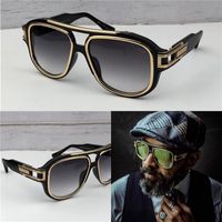 Yeni Moda Güneş Gözlüğü GM6 Erkekler Metal Vintage Gözlükler Tasarlayın Popüler Stil Kare Çerçeve UV UV 400 Orijinal Kılıf
