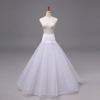 1 обруч линия один тюль белый атласный край юбка свадебные аксессуары кринолин юбка