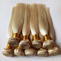 Chiny producent dostarczania wysokiej jakości europejski i amerykański rozszerzenia włosów Brazylijski włosy splot blond 613 miękkie, gładkie i elastyczne