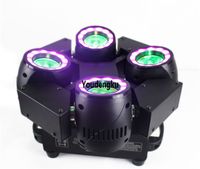 4 Heads 360 Pan 40W Rgbw 4in1 Led Moving Head Beam Light Four heads Led moving beam lights Dj stage lighting