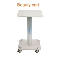 High Quality Movable Rolling Table Beauty Trolley Stand Cart Aluminum Stand Holder For Water Oxygen Peel Ultrasonic Beauty Machine