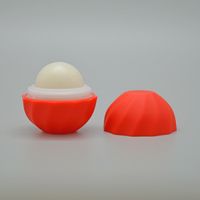 Новое поступление мяч в форме пустой бальзам для губ контейнер косметика 7 г Глянцевая для губ держатель / кремовые банки DIY глазной глянец крем для образца 65 шт.