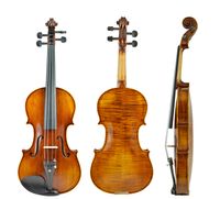 Maple handmade violin 4/4 Full Size Natural Acoustic Violin Fiddle Craft High quality hot sale With Case ,Brazilian bow 4-String Instrument