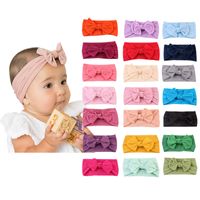 Baby Solid Headbands 22 Colors Bohos Bow Hairband Infant Hai...
