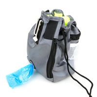 Sac fonctionnel de formation pour animaux de compagnie Snack Bag Designs deux-en-un sac pliable en plein air portable poches chien fournitures