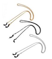 Nuevo estilo Venta caliente Gafas de sol Lanyard Strap Metal Necklace Cord Horder Gafas antideslizantes Cable de cadena Gafas de lectura Cuerda 20 Unids / lote