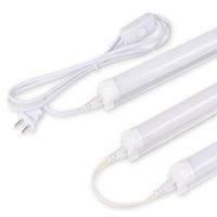 T8 T5 LED Tubes Bulbs Accessories Switch Power Cord with Plug US AU EU for Light Fixture Cable Installation White Color type Direct from Shenzhen China Wholesales