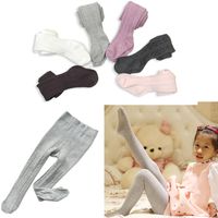 8 estilos de bebê leggings crianças algodão -calça de meia -calça de moda feminina para crianças meias de outono da primavera calças de meia -calça de calça -calça m786