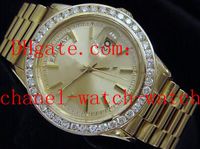 HOT SELL MENS 18K GOLD DAY DATE PRESIDENT AUTOMATIC MECHANIC...
