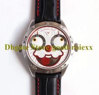 7 Style Mens Watch TW Factory V3S Versione KONSTANTIN CHAYKIN JOKER TIME TIME MOONPHASE DISPLAY AUTOMATICA AUTOMATION PELLE GOLLES OROLOGI UOMO ORROSS