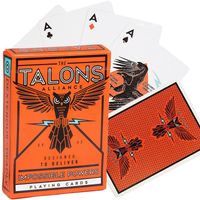 Ellusionist Talons Alliance Speelkaarten Fiets Orange Owl Deck Poker Maat USPCC Limited Edition Magic Trucs Magic Props