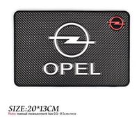 Auto Styling Sticker Badge PVC Mat voor Opel Astra H G Corsa Insignia Astra Antara Meriva Zafira Interieur Accessoires Logo