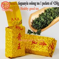 2019 años 250g de grado superior Anxi Tieguanyin té chino, Oolong, té Tie Guan Yin, té para el cuidado de la salud, envasado al vacío, envío gratis, recomendar