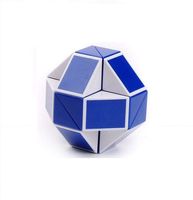 Творческий мини Магия Змея Форма игрушки игры 3D куб головоломка Twist Логические игрушки Подарочные Случайные интеллект Игрушки Supertop Подарки ZJ-Т03