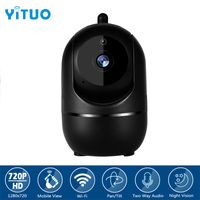 720p Trådlös IP-kamera moln WIFI Kameror Smart Auto Tracking Human Home Security Surveillance CCTV-nätverk