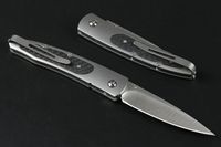 William Henry Titan-Griff M390 Tragbares Messer Tachenmesser  damast Messer 