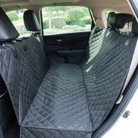 Car Cushion With Wing Rear Pet Seat cover dog Oxford Cloth W...