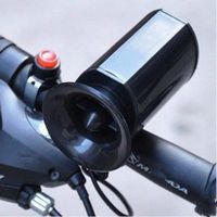 Black Sounds Super Loud Ultra-loud Electronic Bicycle Horns Mountain Bike Electronic Bell Becycle Riding Horn ZZA535