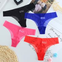 Sexy Transparent Lace Panties G string Ultrathin Low Waist T...