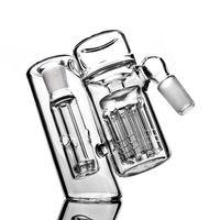 Dicke Glasschatzer Bongs Shisha 18mm Gelenkgläser Wasserrohre Recycler Bong 14mm Aschefänger Rauchzubehörsammler