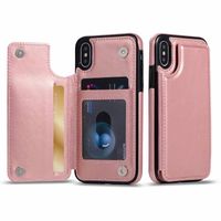 Retro PU Leather Case Multi Card Holders Phone Cases for iph...