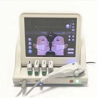 High Intensity Foco Ultrasound HIFU anti-rugas pele aperto máquina para salão de beleza Corpo Sliming Face Lift 5 cartuchos