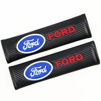 Car Stickers Safety belt Case for Ford focus 2 3 fiesta kuga mondeo ecosport mk2 Seat Belt Cover Car Styling 2pcs/lot
