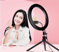 26cm Telefon LED Light Ring Selfie Ringlampa Novelty novedades 2019 Fotografi Video Live Studio Fyll Light Photo Light för smartphone