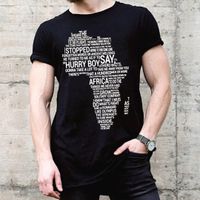 Toto Afrika Şarkı Sözleri Yağmurları Korusun T Gömlek Siyah Pamuk Erkekler T-Shirt Serin Rahat Gurur T Gömlek Erkekler Unisex Moda Tshirt